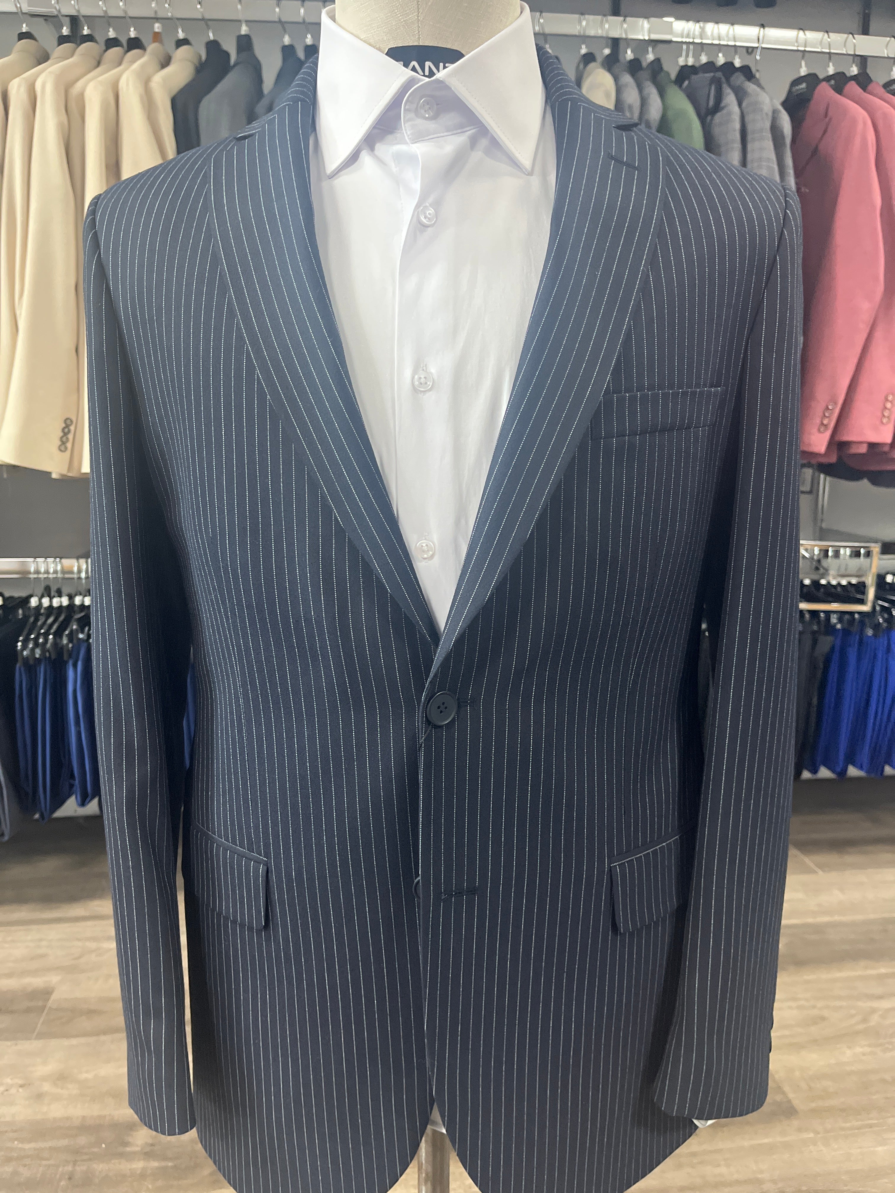 Blazer 590142 Navy Pinstripes SL