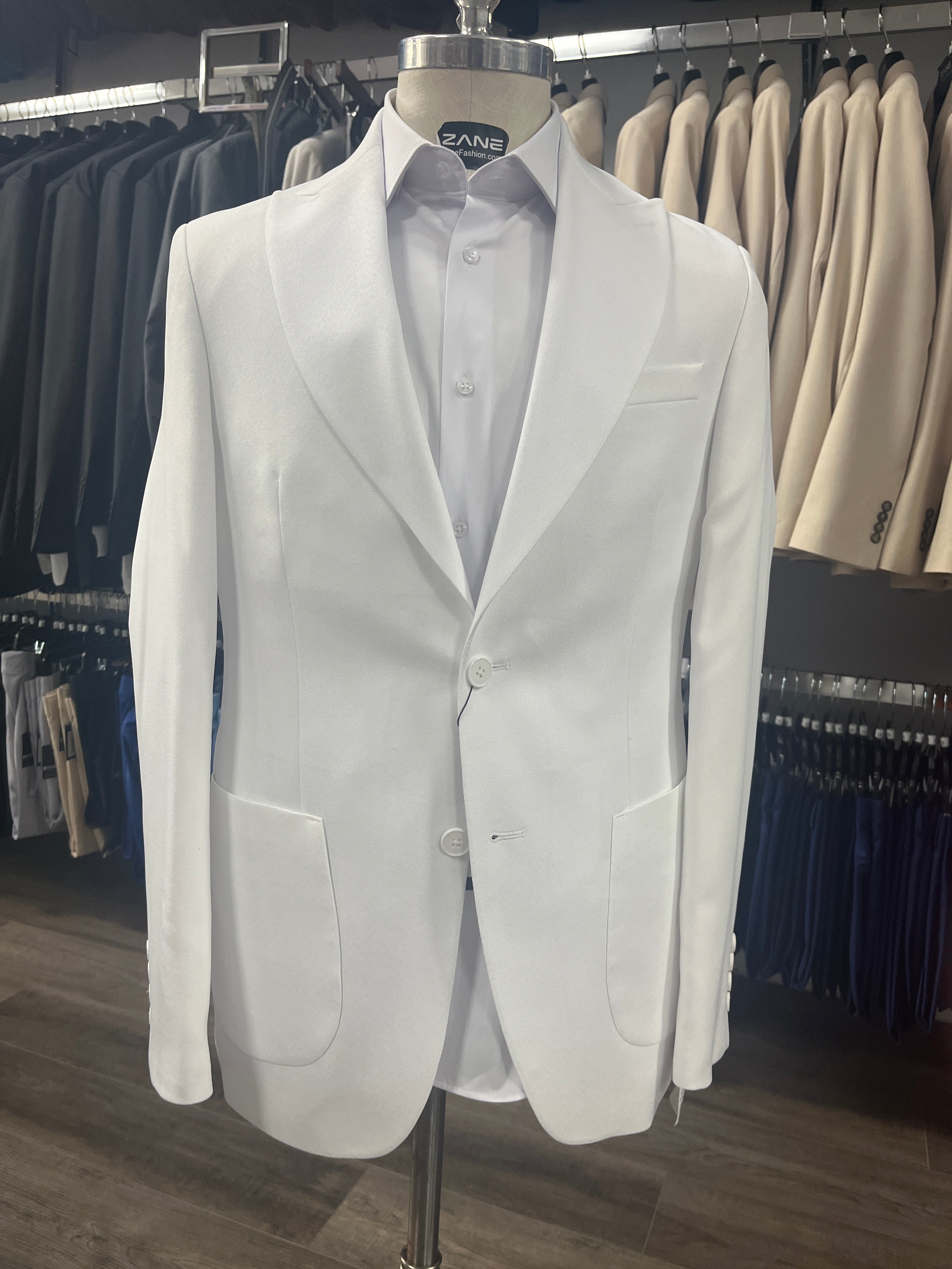 510610 - Slim Sport Coat White