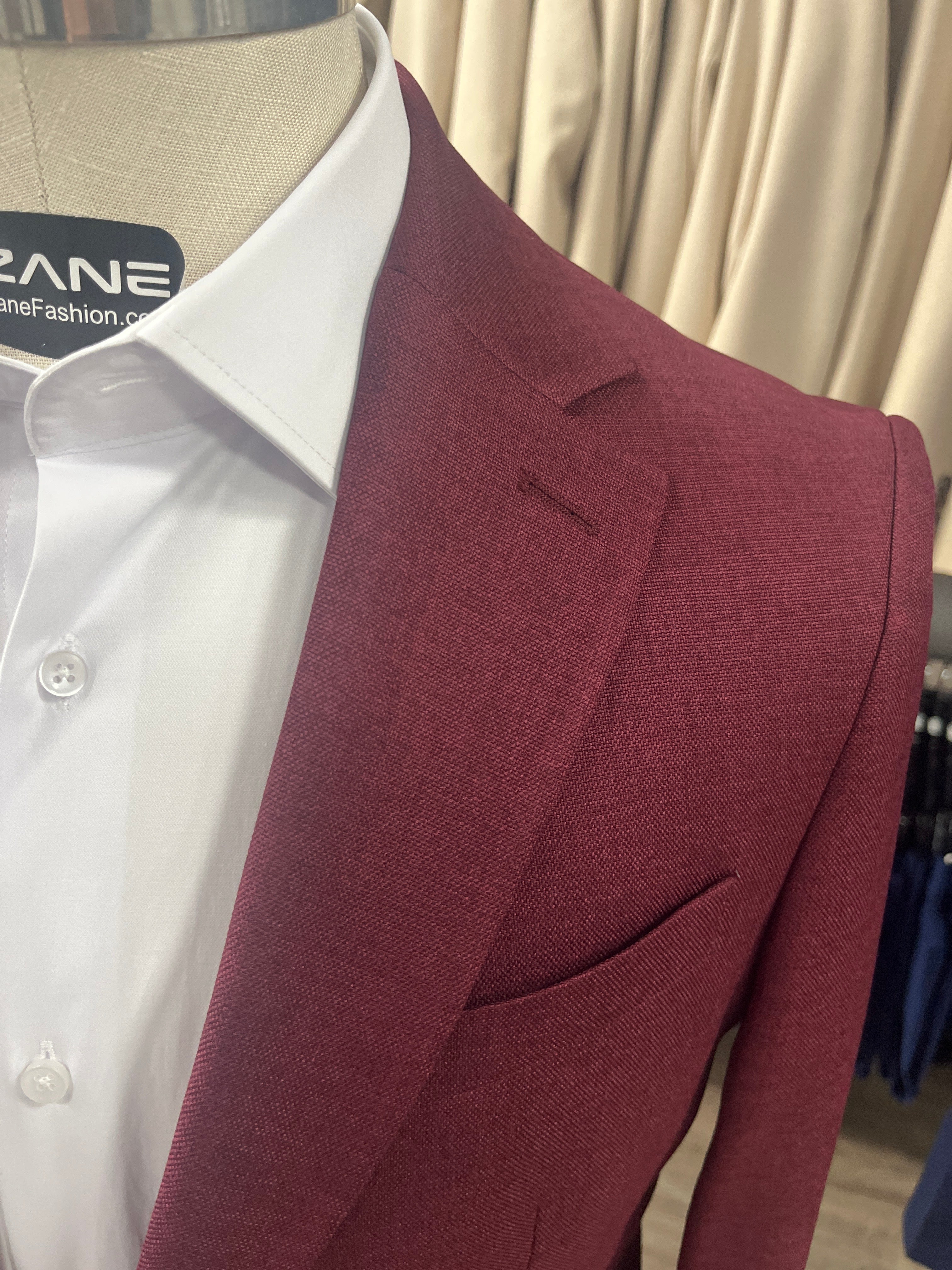 510610 - Slim Sport Coat Maroon