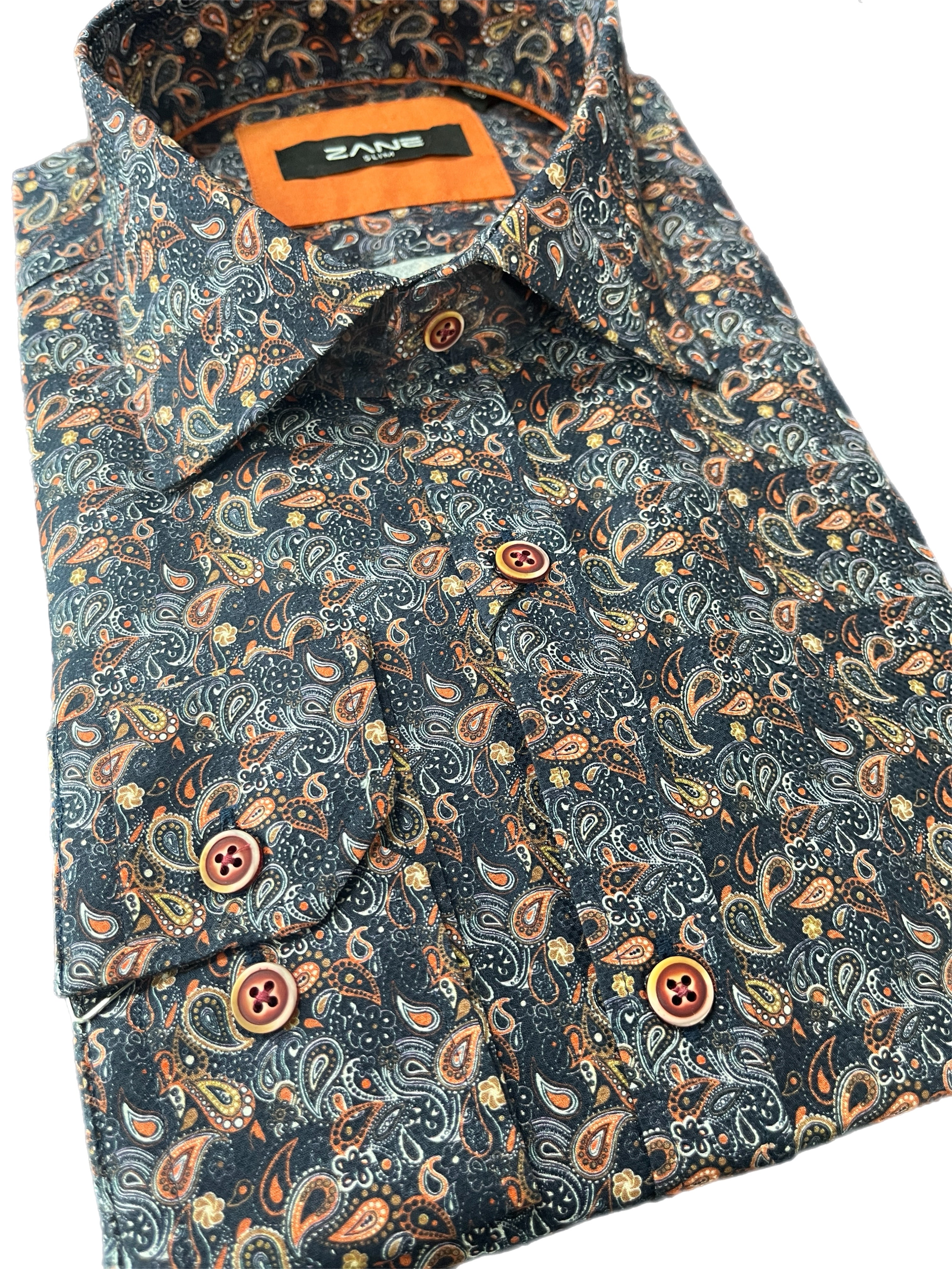 880246  Paisley Slim Fit Shirt