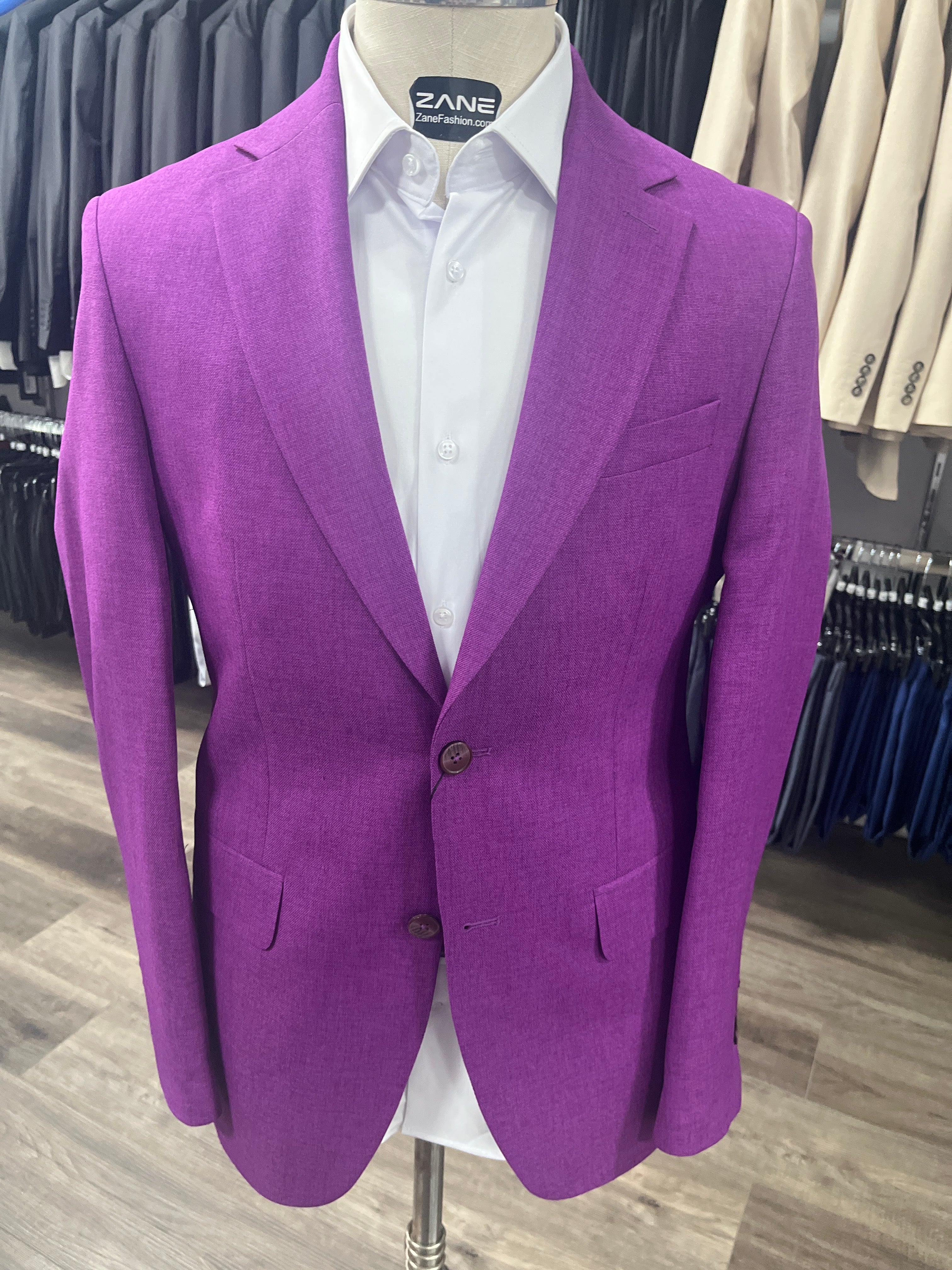 510610 - Slim Sport Coat Purple