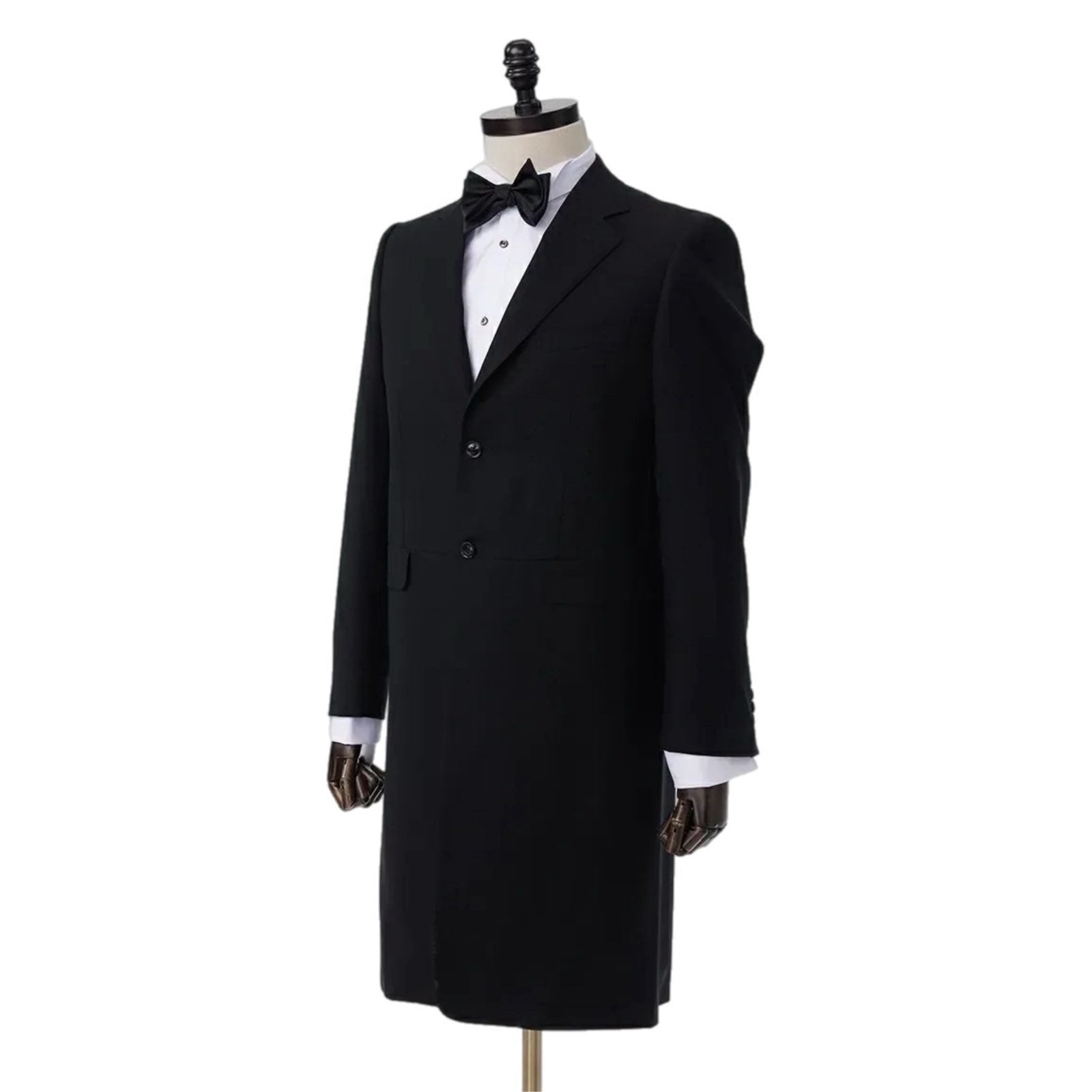 Kapota Jacket Kapota Coat Long Blac Jacket Overcoat Custom Made