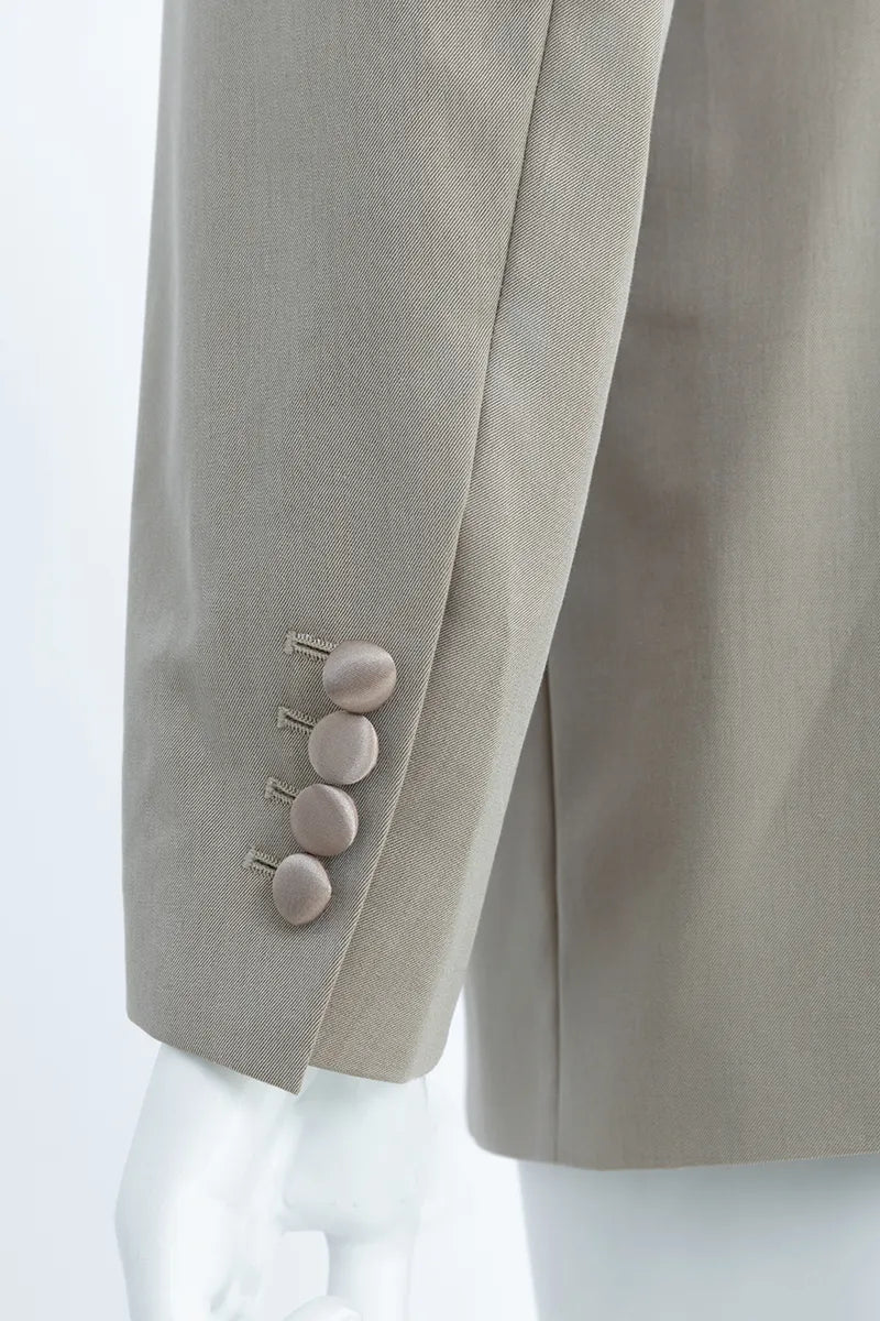 tuxedo suits 4 buttons jacket sleeve