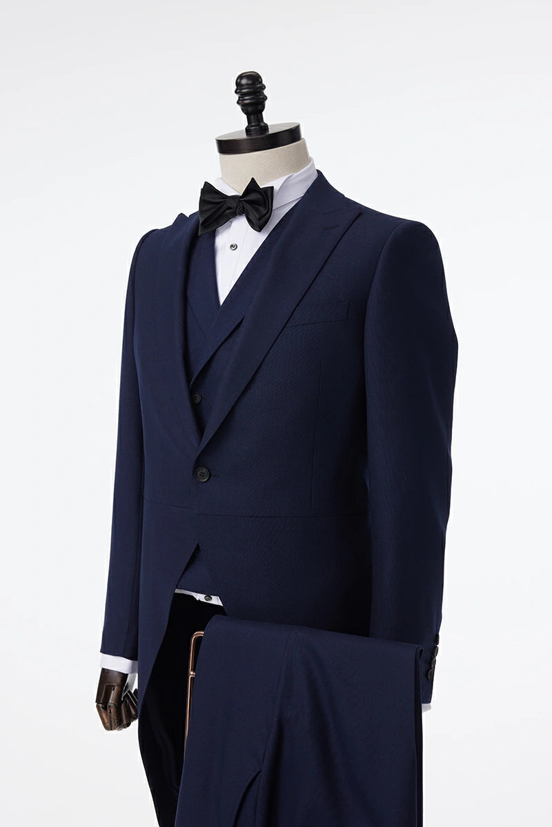 Oxford Navy Morning Coat Ensemble