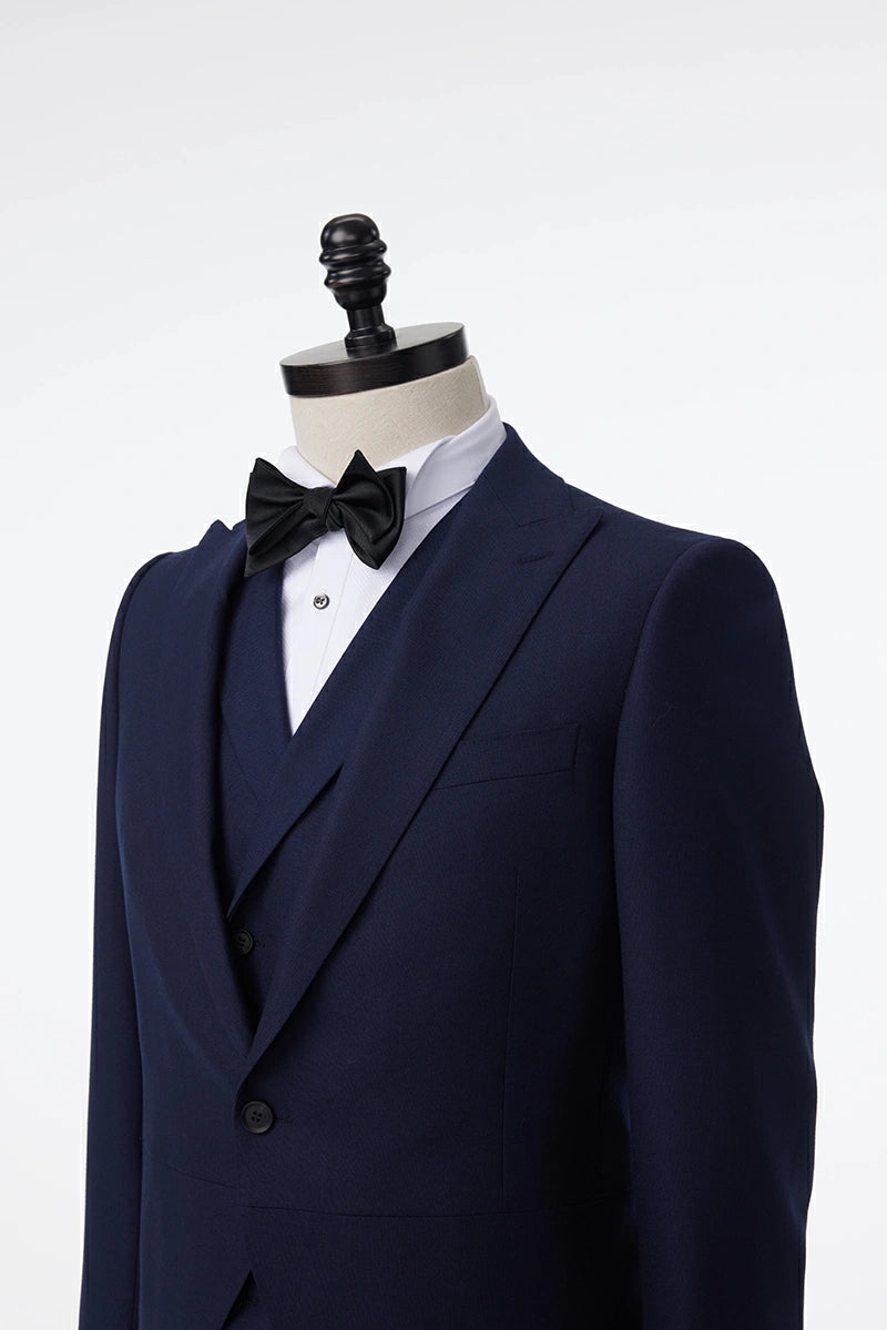 Oxford Navy Morning Coat Ensemble