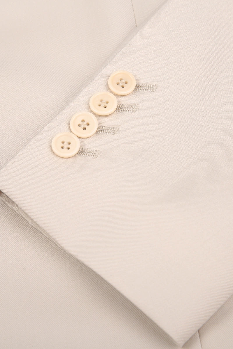 Palermo Sandstone Italian Wool Suit