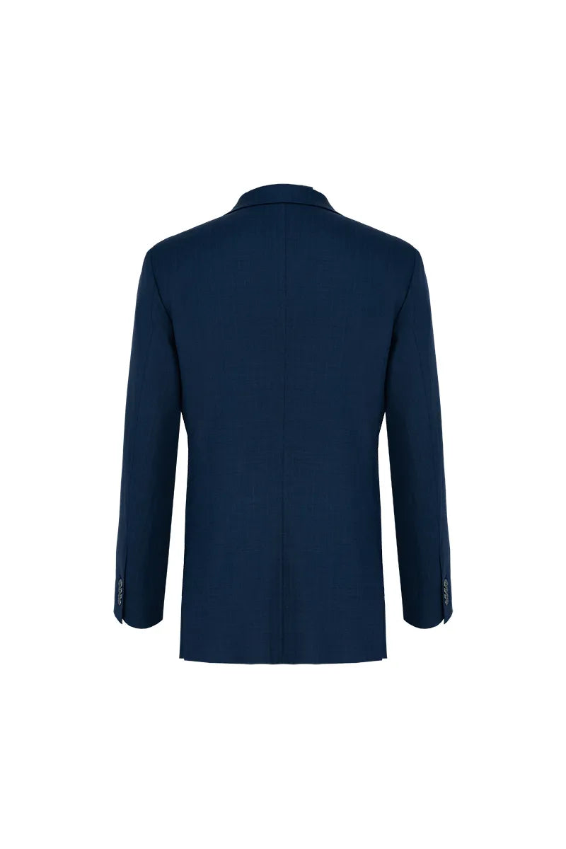 Navy blue jacket tailored to you custom suits near me