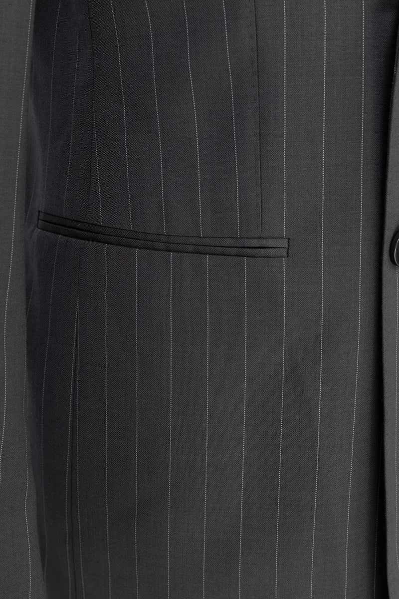 Pacific Grove Coffee Stripe Suit