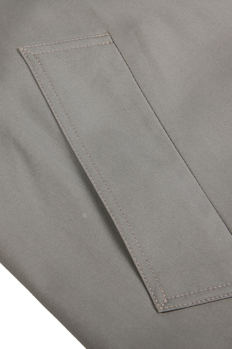 Ayla Khaki Lightweight Trench Coat