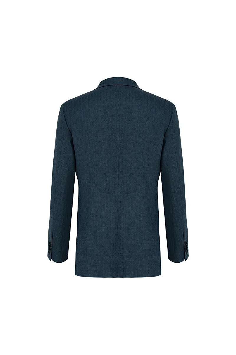 Heritage Gray Stripe Wool Suit