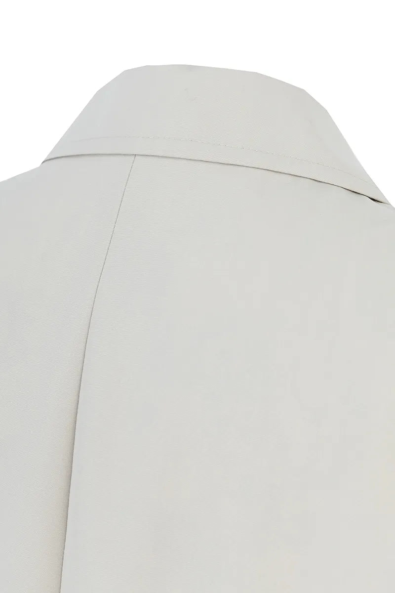 Hudson Khaki Lightweight Trench Coat