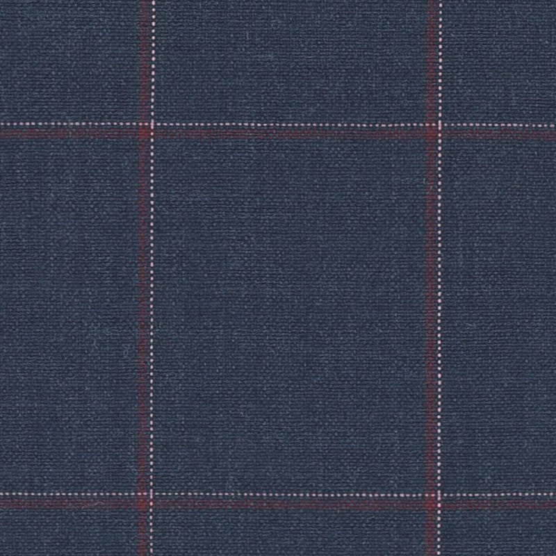 Madison Navy Holland & Sherry Windowpane Wool Suit