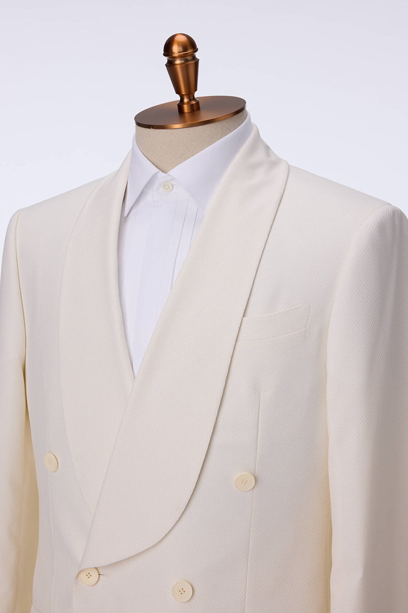White Wool Tuxedo Slim Fit tailored available in made to measure option ,custom made tailored suits in all colors fitted to you, jacquard tuxedos for wedding (4)
