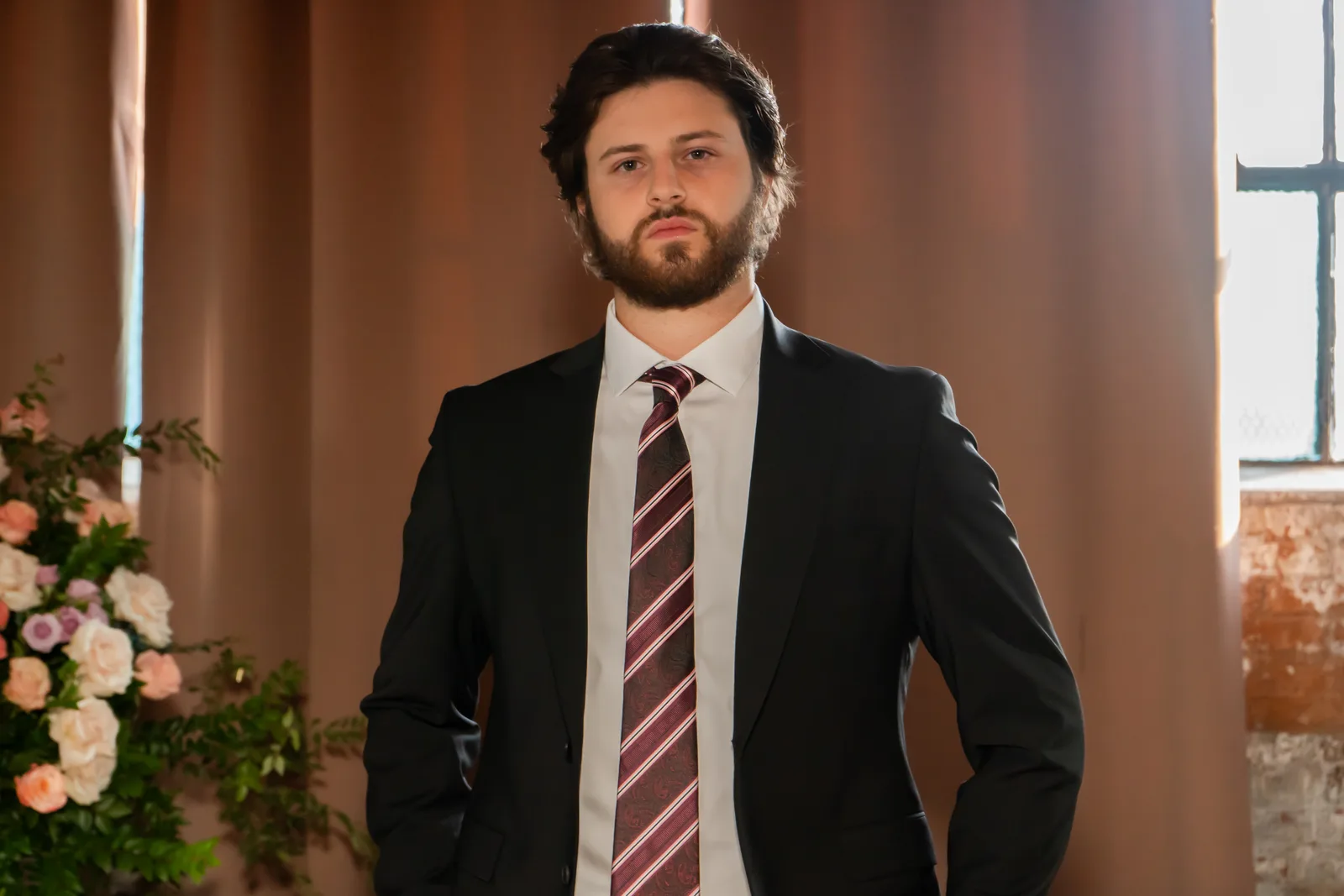 Modern custom suit for a Riverside Avondale client