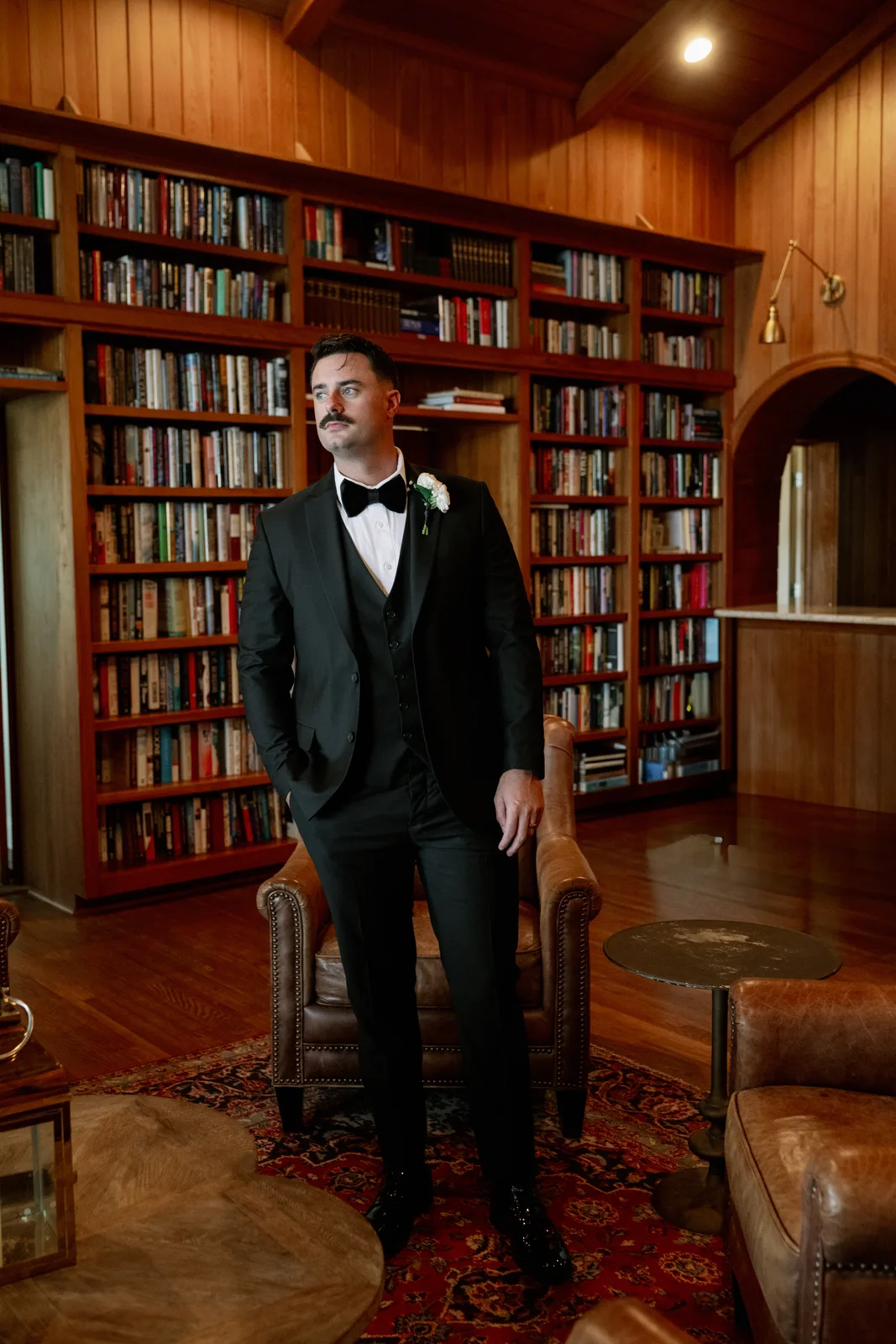 The finished custom tuxedo