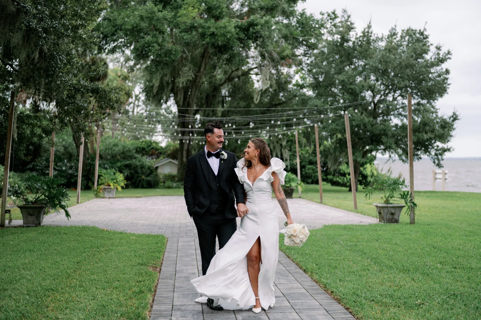 Custom wedding suit and tuxedo for a Gainesville wedding